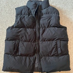 BLACK OVERSIZED PUFFER JACKET